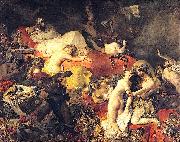 Eugene Delacroix La Mort de Sardanapale oil painting on canvas